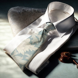 William Morris Chrysanthemum Pattern Stropdas