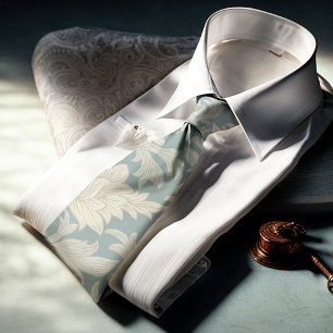 William Morris Chrysanthemum Pattern Stropdas