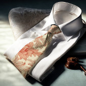 William Morris Chrysanthemum Pattern Stropdas