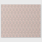 William Morris Chrysanthemum Pattern Wrapping Pape Cadeaupapier (Vlak)
