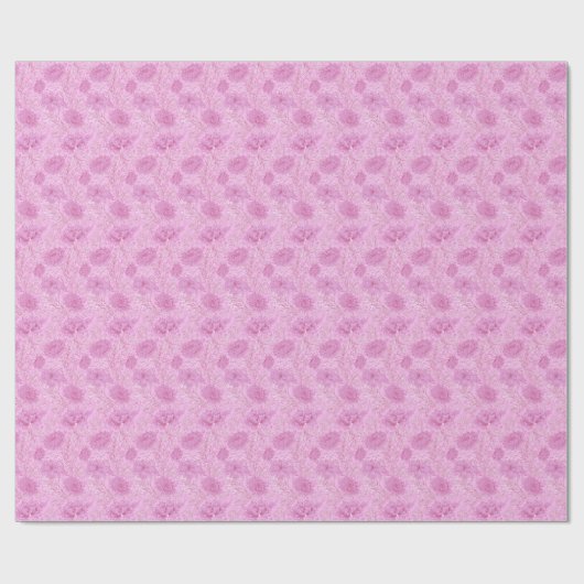 William Morris Chrysanthemum Pattern Wrapping Pape Cadeaupapier (Vlak)