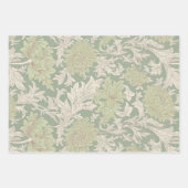 William Morris Chrysanthemum Pattern Wrapping Pape Inpakpapier Vel (Voorkant 2)
