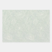 William Morris Chrysanthemum Pattern Wrapping Pape Inpakpapier Vel (Voorkant)