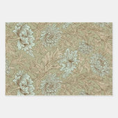 William Morris Chrysanthemum Pattern Wrapping Pape Inpakpapier Vel (Voorkant 2)