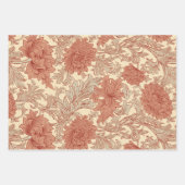 William Morris Chrysanthemum Pattern Wrapping Pape Inpakpapier Vel (Voorkant 2)