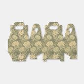 William Morris Chrysanthemum Sage Flower Bedankdoosjes (Uitgevouwen)