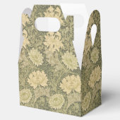 William Morris Chrysanthemum Sage Flower Bedankdoosjes (Geopend)