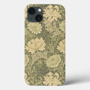 William Morris Chrysanthemum Sage Flower Case-Mate iPhone Case