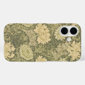 William Morris Chrysanthemum Sage Flower Case-Mate iPhone Case (Achterkant (horizontaal))