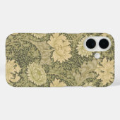 William Morris Chrysanthemum Sage Flower Case-Mate iPhone Case (Achterkant (horizontaal))
