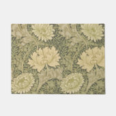 William Morris Chrysanthemum Sage Flower Deurmat (Voorkant)