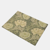 William Morris Chrysanthemum Sage Flower Deurmat (Schuin)