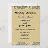 William Morris Chrysanthemum Sage Flower Kaart (Voorkant)