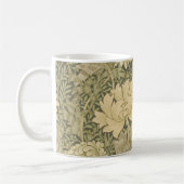William Morris Chrysanthemum Sage Flower Koffiemok (Links)