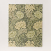 William Morris Chrysanthemum Sage Flower Legpuzzel (Verticaal)