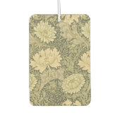 William Morris Chrysanthemum Sage Flower Luchtverfrisser (Voorkant)