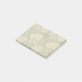 William Morris Chrysanthemum Sage Flower Post-it® Notes (Schuin)
