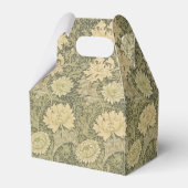 William Morris Chrysanthemum Salie Bloem Bedankdoosjes (Achterkant)