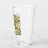 William Morris Chrysanthemum Salie Bloem Glas (Links)