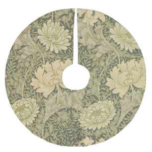 William Morris Chrysanthemum Salie Bloem Kerstboom Rok