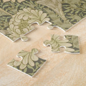 William Morris Chrysanthemum Salie Bloem Legpuzzel (Zijkant)