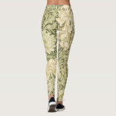 William Morris Chrysanthemum Vrouwen Leggings (Achterkant)