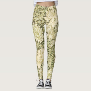 William Morris Chrysanthemum Vrouwen Leggings