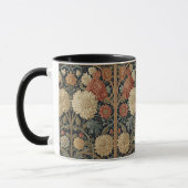 William Morris Chrysanthemums Art Nouveau bloemmo Mok (Links)