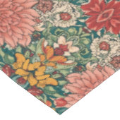 William Morris Chrysanthemums Art Nouveau bloemmo Tafelkleed (Gekanteld)