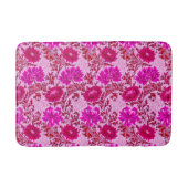 William Morris Chrysanthemums, Bourgogne en roze Badmat (Voorkant)