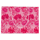 William Morris Chrysanthemums, Fuchsia Pink Groot Cadeauzakje (Achterkant)