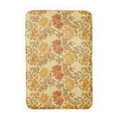 William Morris Chrysanthemums, Mustard Gold Badmat (Voorkant Verticaal)