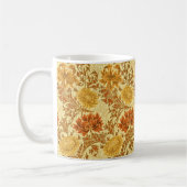 William Morris Chrysanthemums, Mustard Gold Koffiemok (Links)
