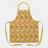 William Morris Chrysanthemums, Mustard Gold Schort (Voorkant)