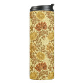 William Morris Chrysanthemums, Mustard Gold Thermosbeker (Gedraaid links)