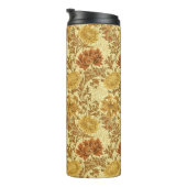 William Morris Chrysanthemums, Mustard Gold Thermosbeker (Geroteerd rechts)