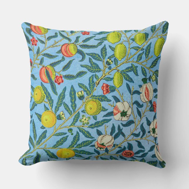 William Morris Classic Bloemen Outdoor Kussen (Voorkant)
