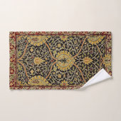 William Morris Classic Carpet Art Print Design Bad Handdoek (Handdoek)