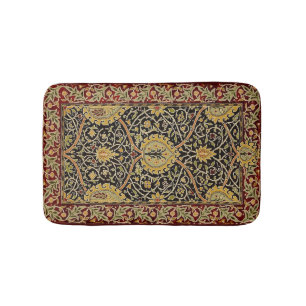 William Morris Classic Carpet Art Print Design Badmat
