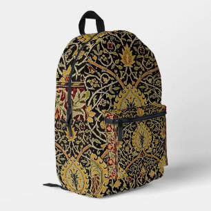William Morris Classic Carpet Art Print Design Bedrukte Rugzak