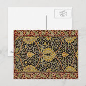 William Morris Classic Carpet Art Print Design Briefkaart (Voorkant / Achterkant)