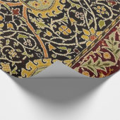 William Morris Classic Carpet Art Print Design Cadeaupapier (Hoek)