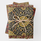 William Morris Classic Carpet Art Print Design Inpakpapier Vel (In situ)