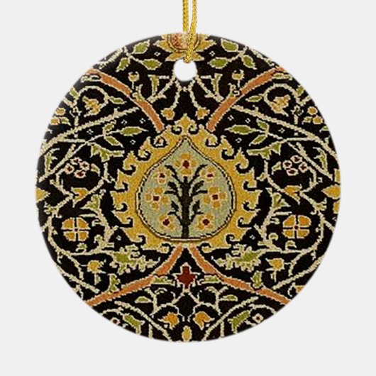 William Morris Classic Carpet Art Print Design Keramisch Ornament (Voorkant)