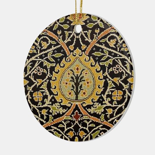 William Morris Classic Carpet Art Print Design Keramisch Ornament (Links)
