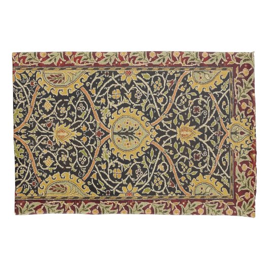 William Morris Classic Carpet Art Print Design Kussensloop (Voorkant)