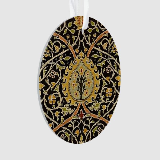 William Morris Classic Carpet Art Print Design Ornament (voorkant)