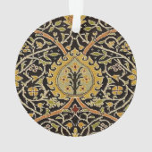 William Morris Classic Carpet Art Print Design Ornament (achterkant)