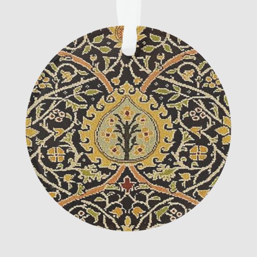 William Morris Classic Carpet Art Print Design Ornament (achterkant)