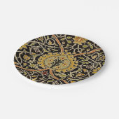 William Morris Classic Carpet Art Print Design Papieren Bordje (Gekanteld)